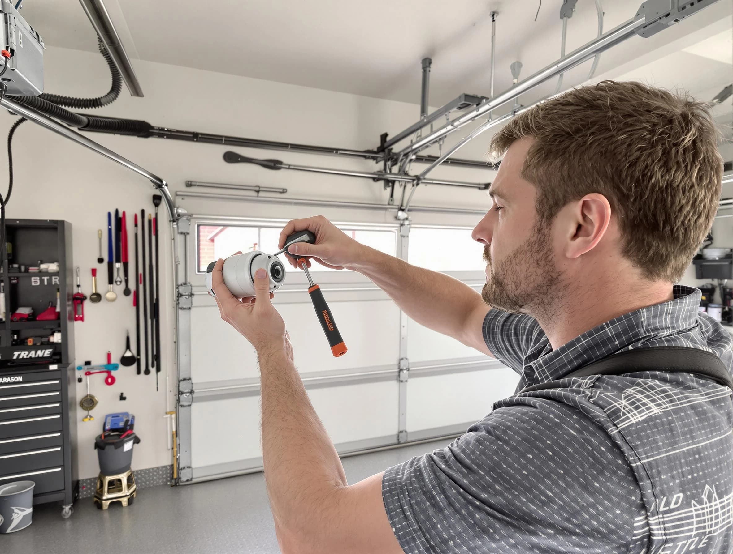 Garage door opener repair service by City of Orange Garage Door Repair in City of Orange