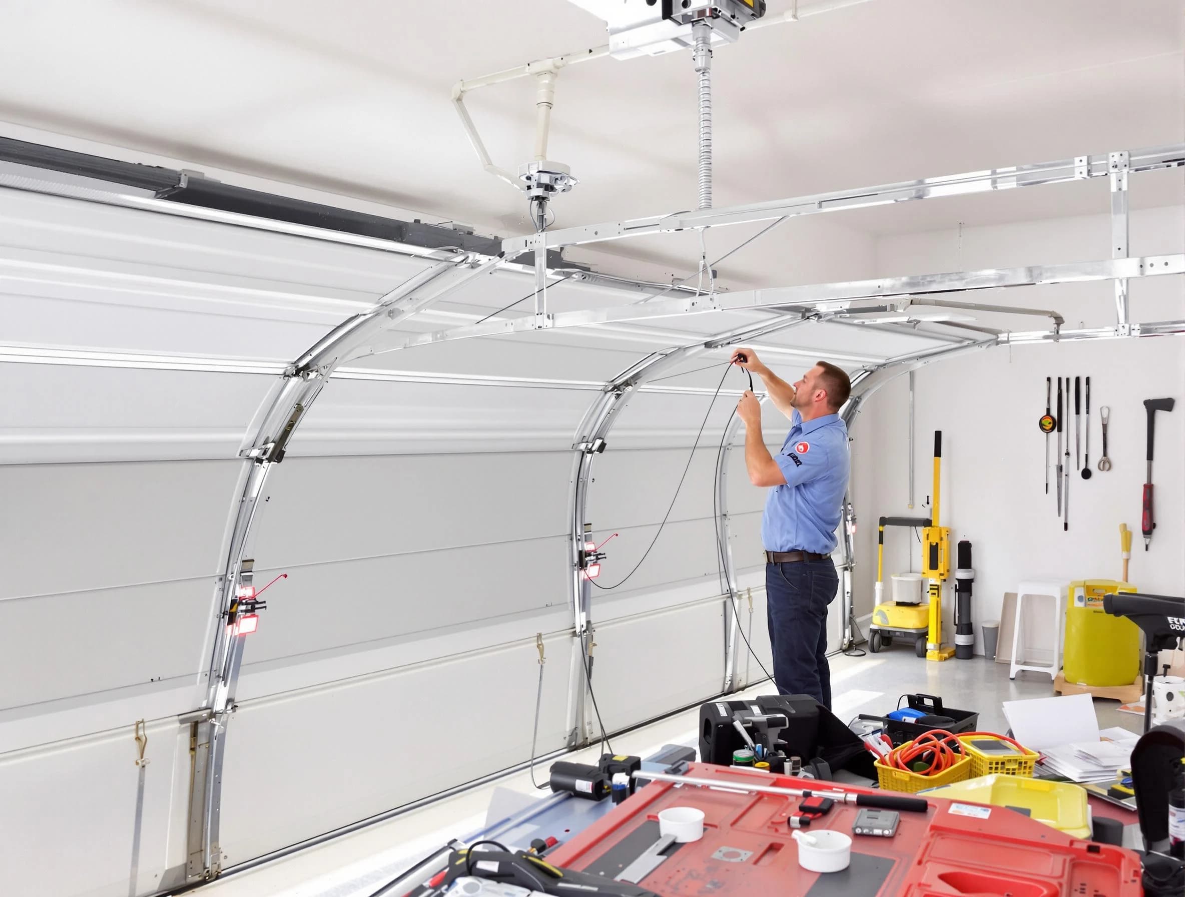 Garage door cable repair service by City of Orange Garage Door Repair in City of Orange
