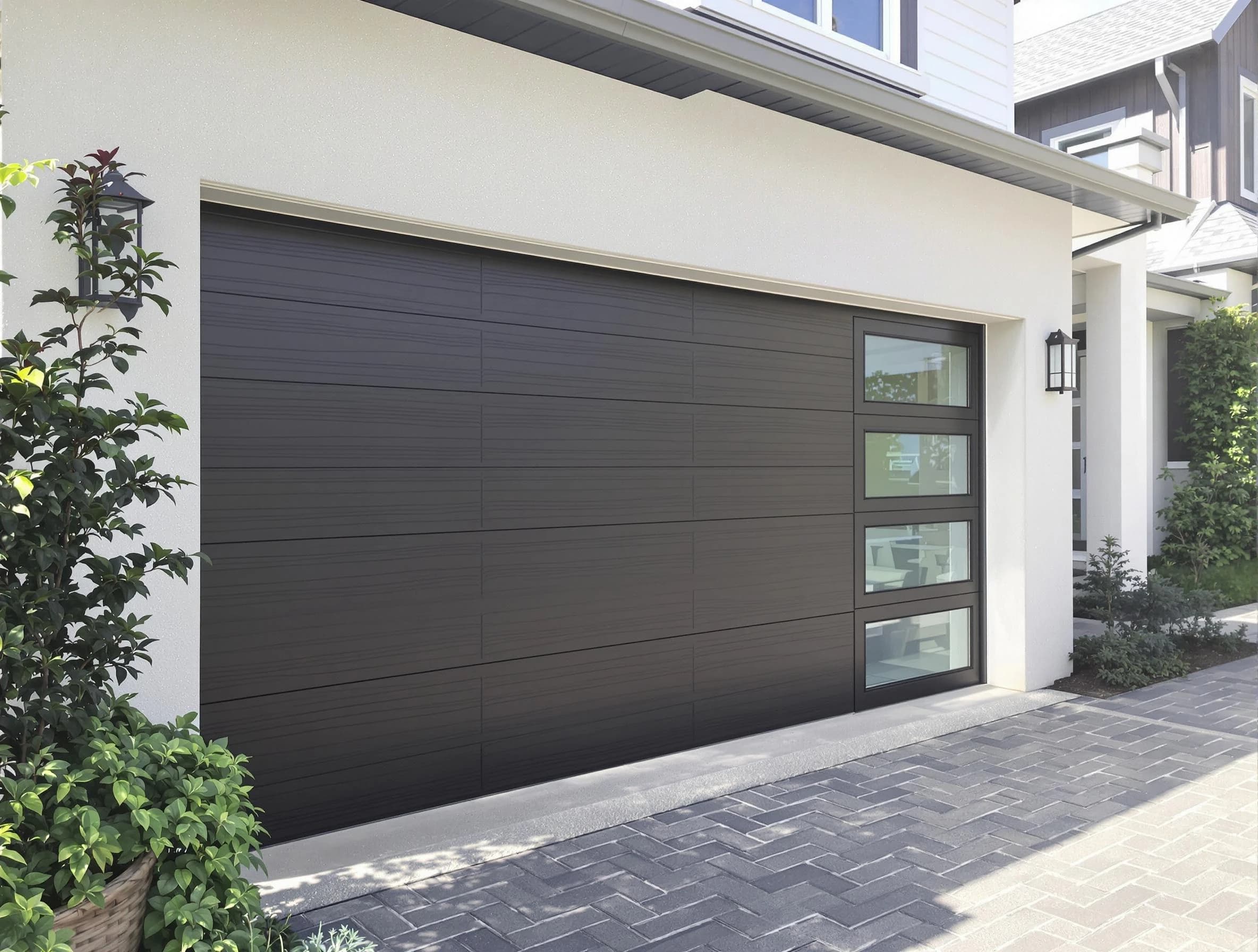Custom garage door installation by City of Orange Garage Door Repair in City of Orange