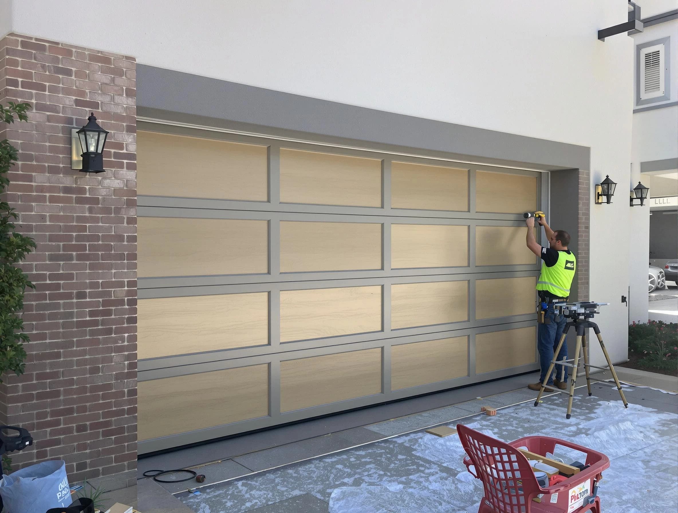Garage door replacement service by City of Orange Garage Door Repair in City of Orange