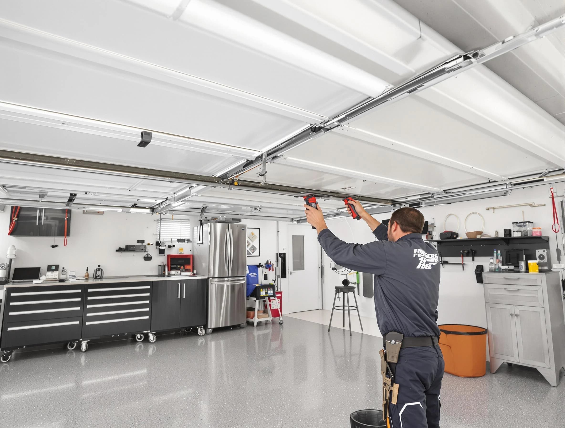 Overhead garage door repair service by City of Orange Garage Door Repair in City of Orange