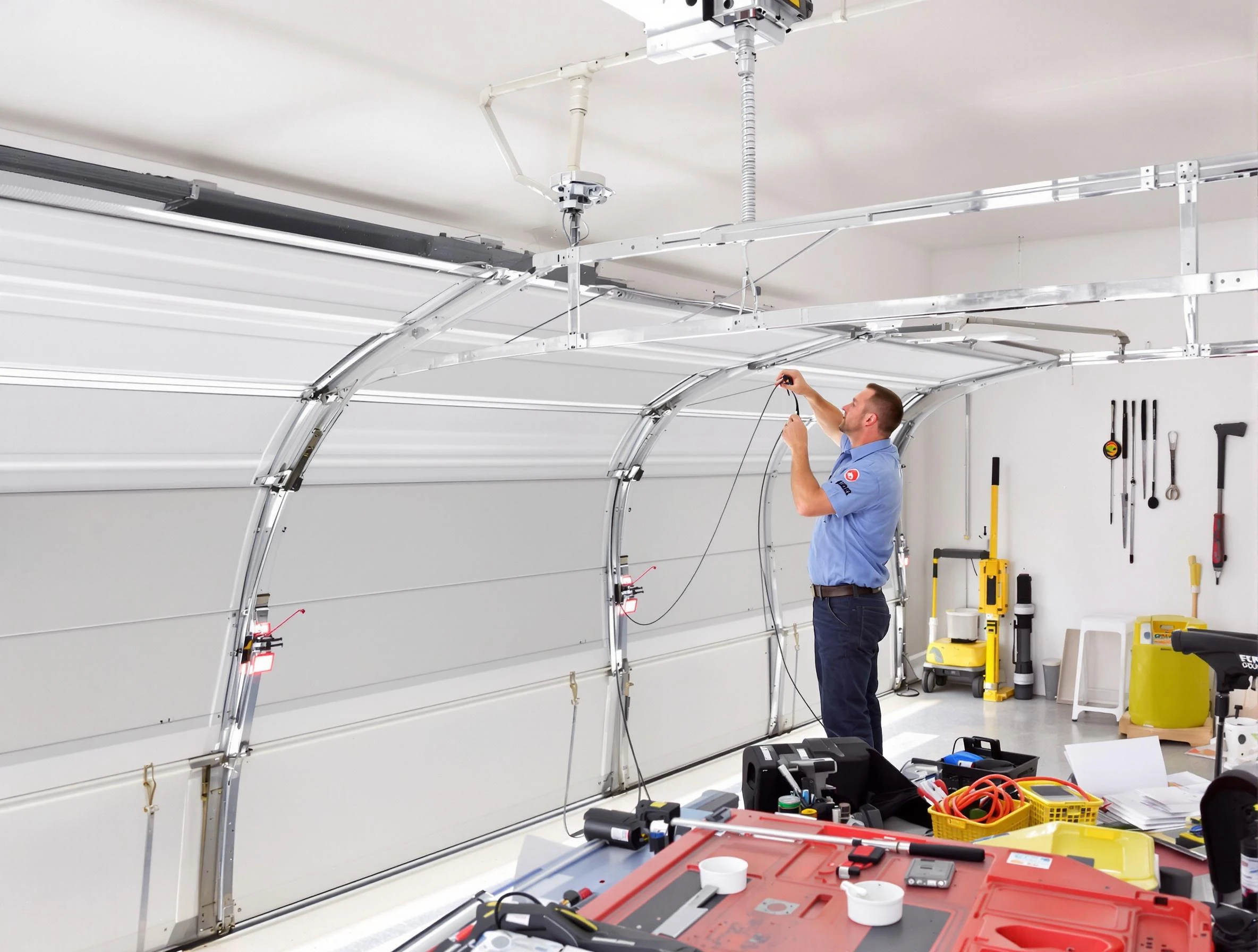 Garage door cable repair service by City of Orange Garage Door Repair in City of Orange